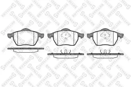 Комплект тормозных колодок, дисковый тормоз STELLOX купить